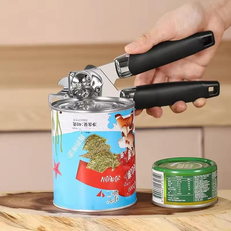 Kitchen Gadgets Jar Openers - Professionele ijzeren handmatige blikopener Multifunctionele roestvrijstalen