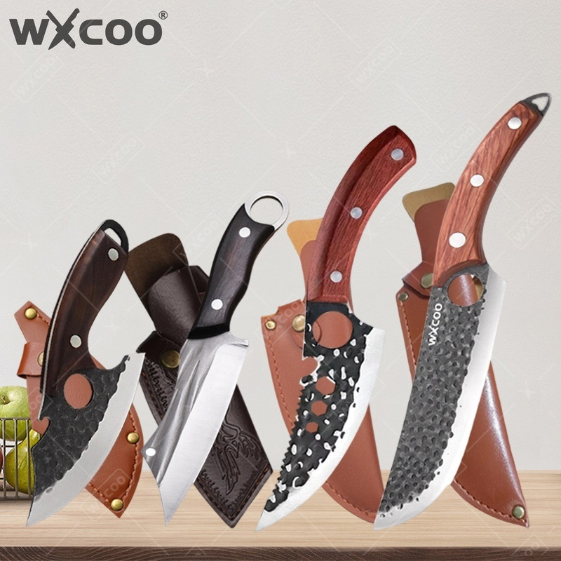 Kitchen Gadgets You Need - WXCOO Full Tang Slagermes Handgesmeed Vleesbijl
