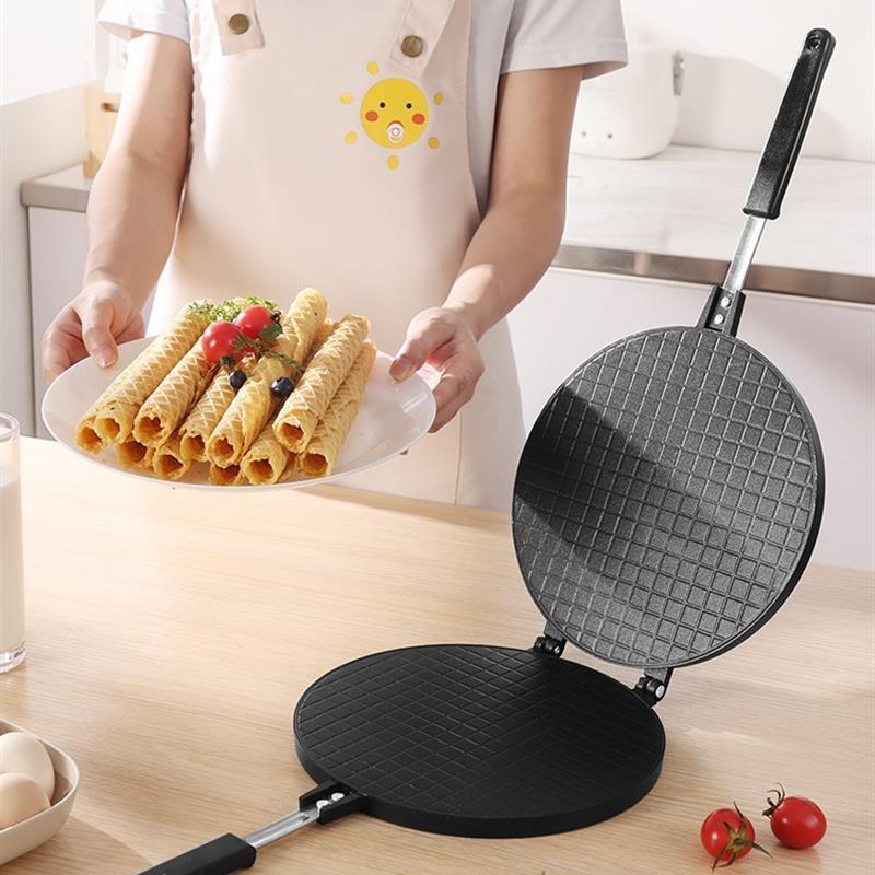 Kitchen Gadgets Brand - Eierrolletjespersmachine voor thuisgebruik, eierrolletjesmaker, pannenkoeken-gereedschap, bakgerei,