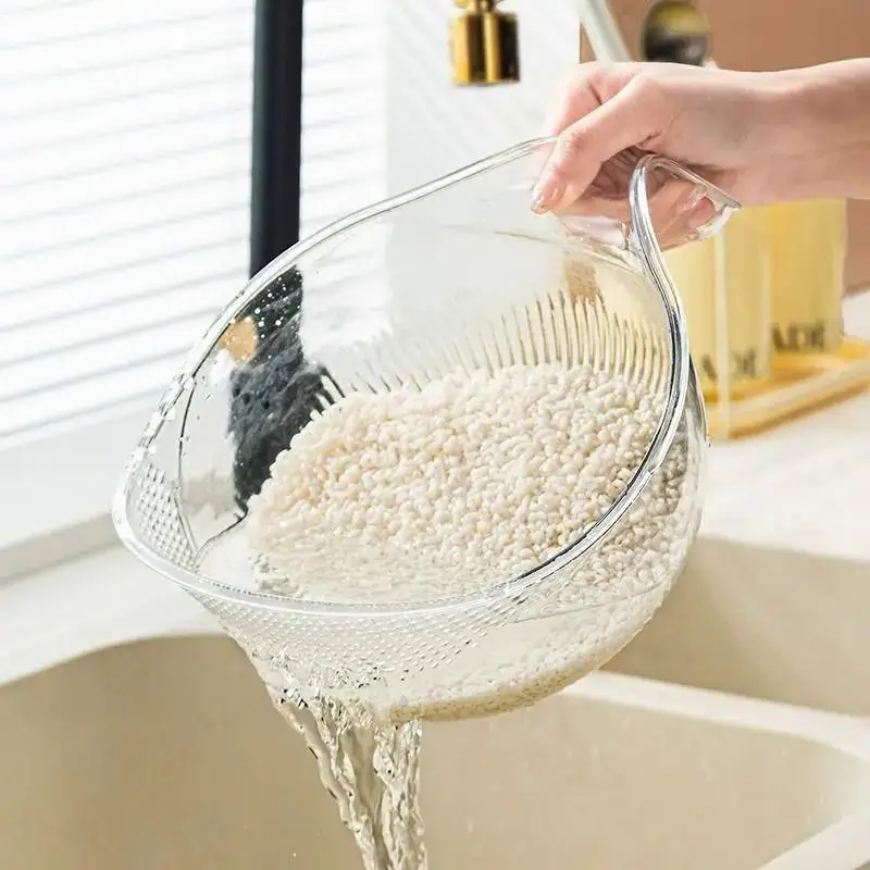 Kitchen Gadgets Rice Filter - Keukenwasgadget rijstwasfilter rijstspoelen wastafel afvoermand huishoudelijk