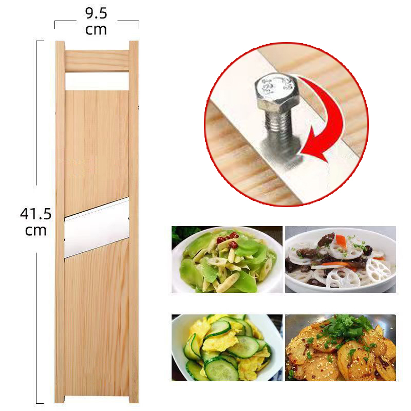 Cheese Grater Box - 1 stuks Multifunctionele Houten Groentensnijder Met