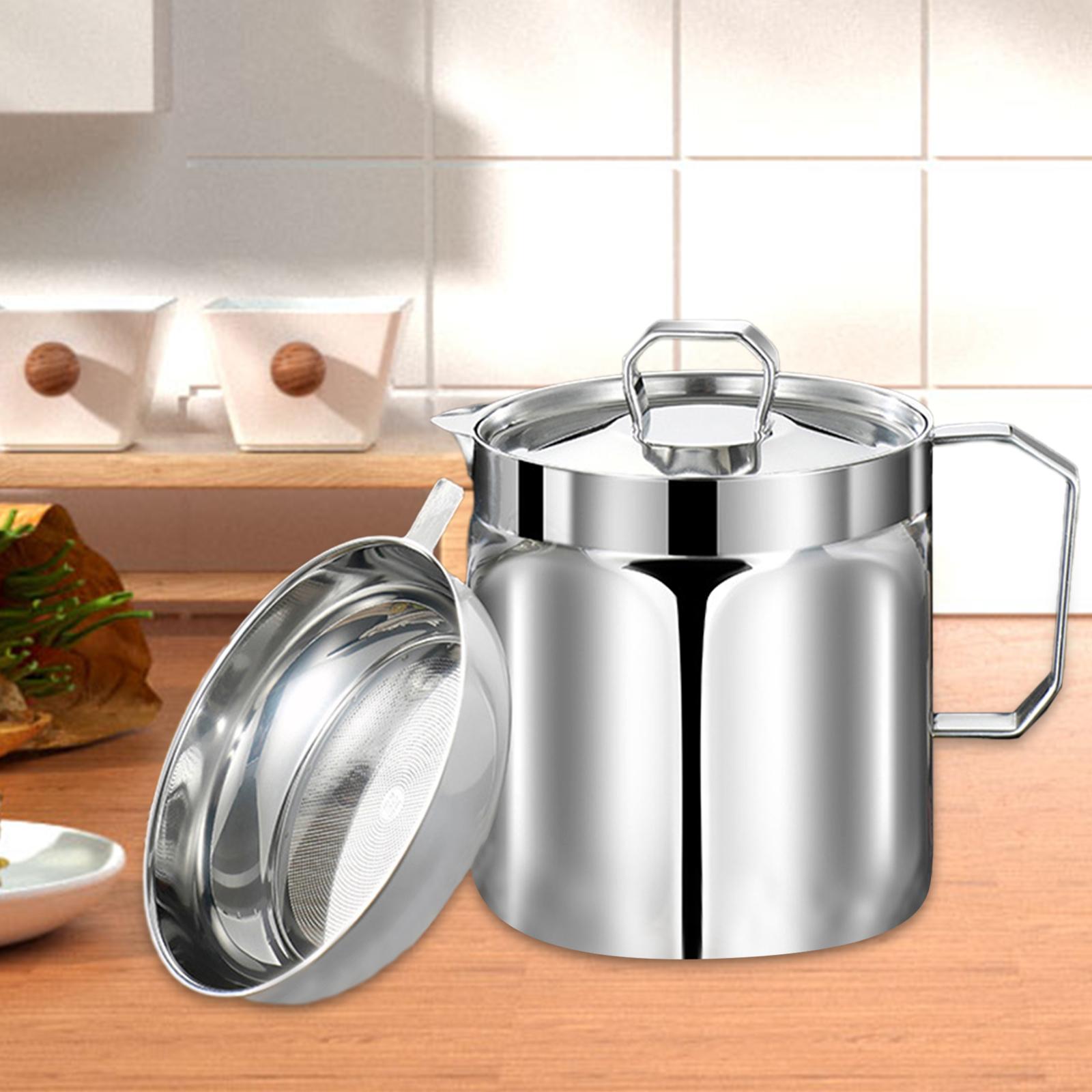 Kitchen Gadgets Store - Olieopslagkan voor kookolie, olieafgiftefles voor het