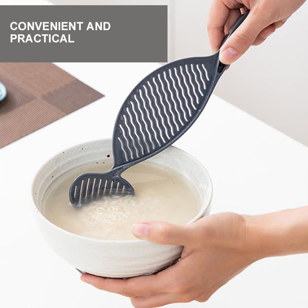 Kitchen Gadgets Rice Filter - 6-delige rijstwasbak van plastic, voedselveilige graanrestenfilter,