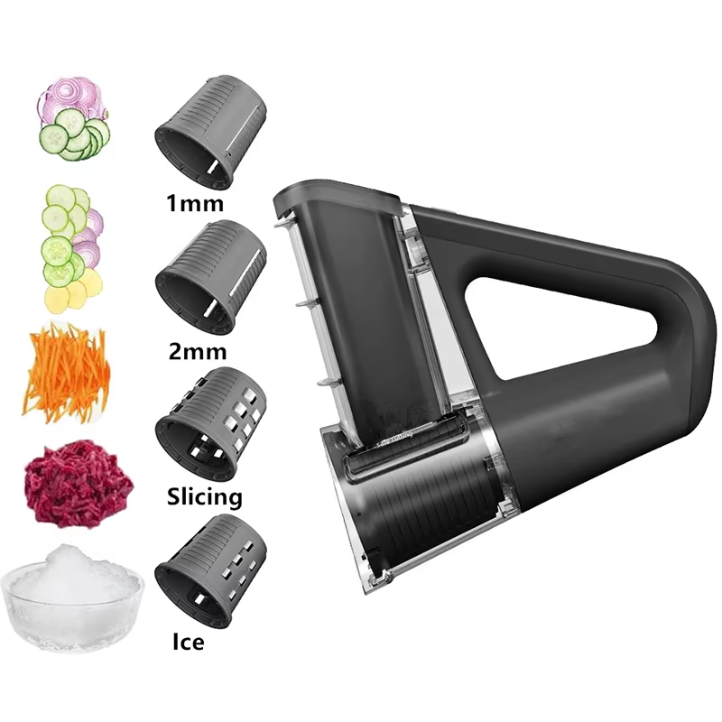 Cheese Grater Box - LMETJMA Elektrische Kaasrasp Draagbare Salade Maker