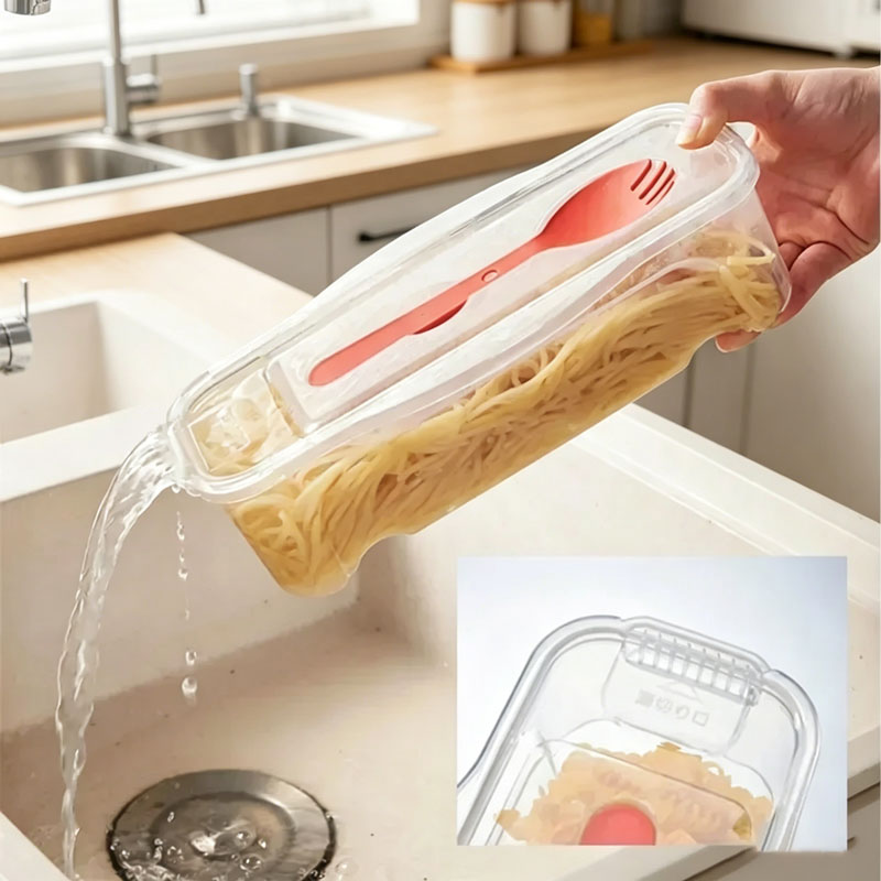 Kitchen Gadgets You Need - 1300ML Magnetron Noodle Cooker Voedselkookdoos met