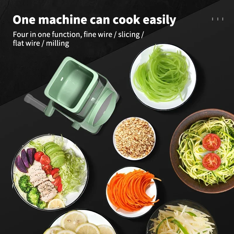 4 In 1 Handmatige Groentesnijd - Kitchen Gadgets Luxury recensie en prijs