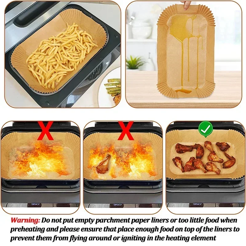 Wegwerp Air Friteuse Papier No - Air Fryer Accessories recensie en prijs