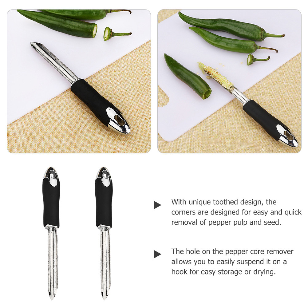 2 stuks roestvrijstalen peperb - Cherry Pitter Tool recensie en prijs
