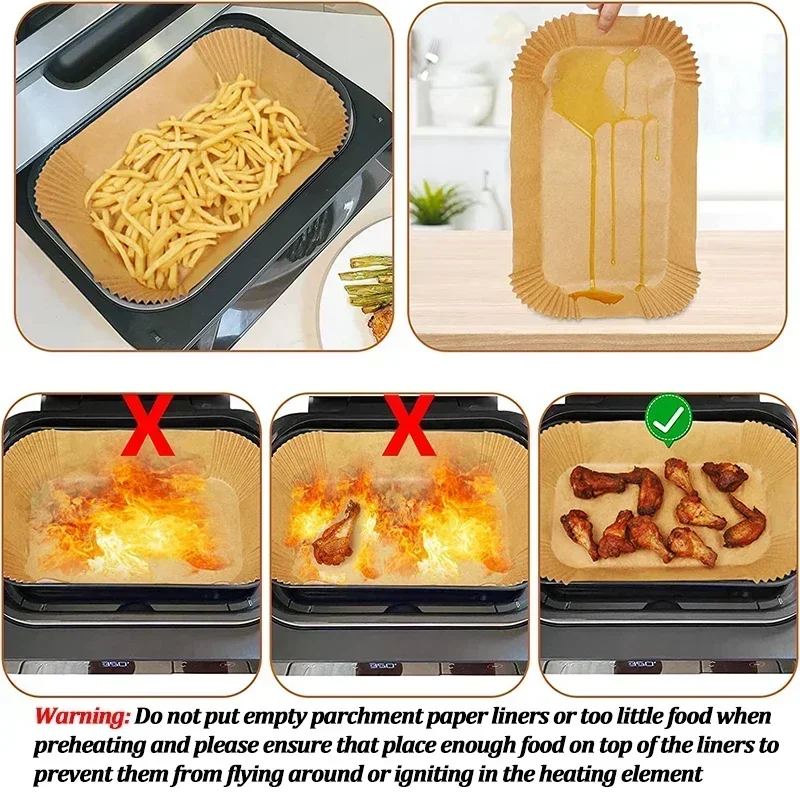 Wegwerp Air Friteuse Papier No - Air Fryer Accessories recensie en prijs