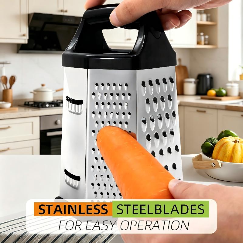 6-zijdige roestvrijstalen doos - Cheese Grater Box recensie en prijs