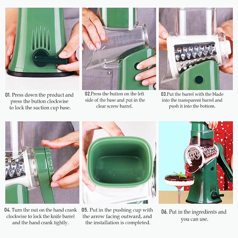 LMETJMA 5-in-1 Roterende Kaasr - Cheese Grater Box recensie en prijs