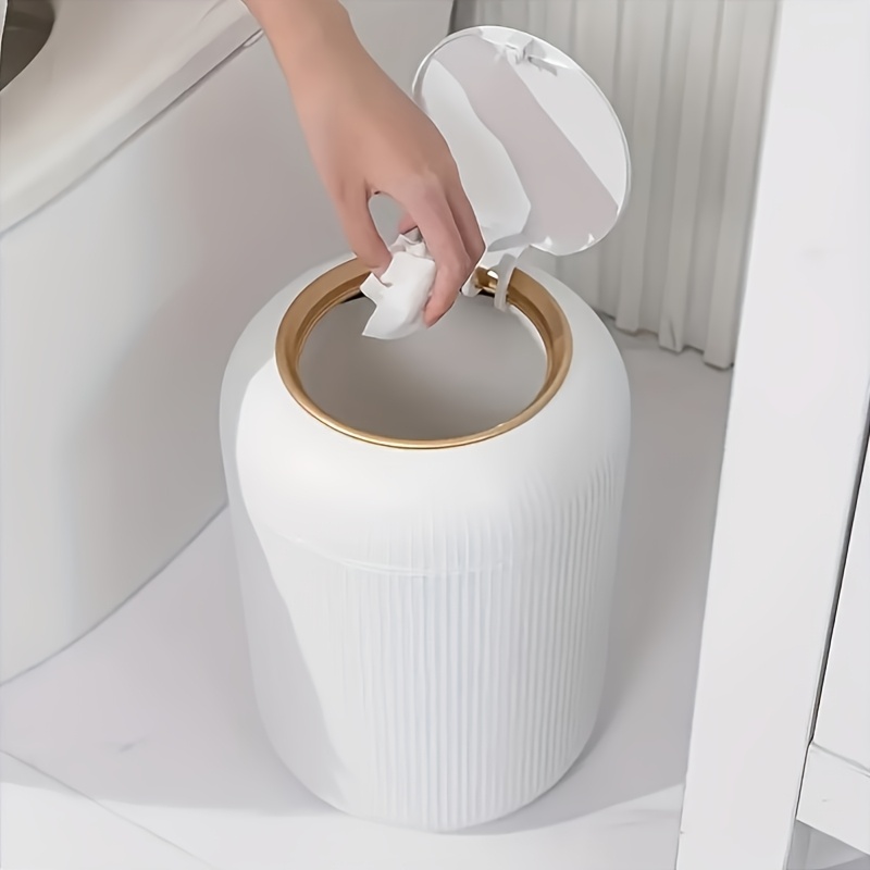 Luxe gestreepte prullenbak, in - Kitchen Gadgets Luxury recensie en prijs