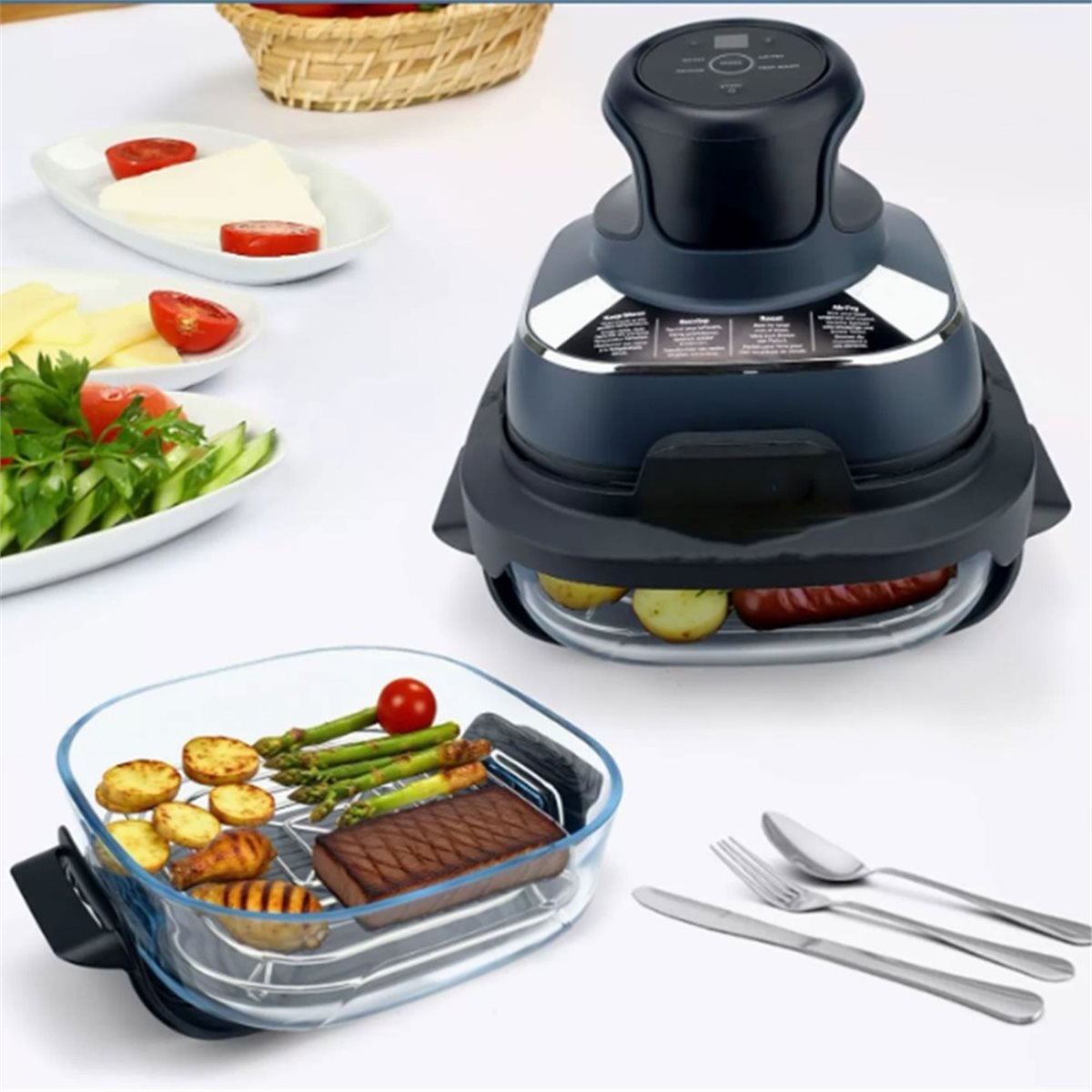 update. 3 stuks roestvrijstale - Air Fryer Accessories recensie en prijs
