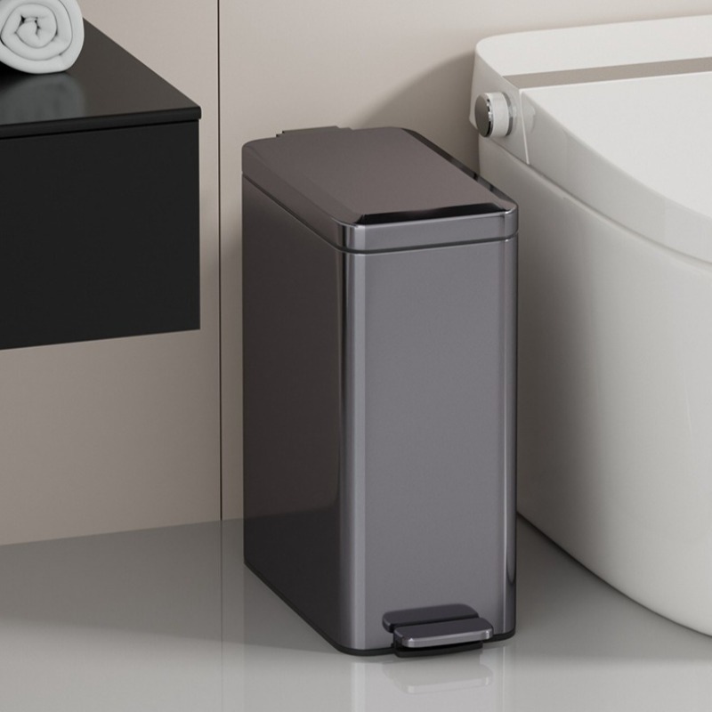 RVS Afvalbak Luxe Badkamer Ped - Kitchen Gadgets Luxury recensie en prijs