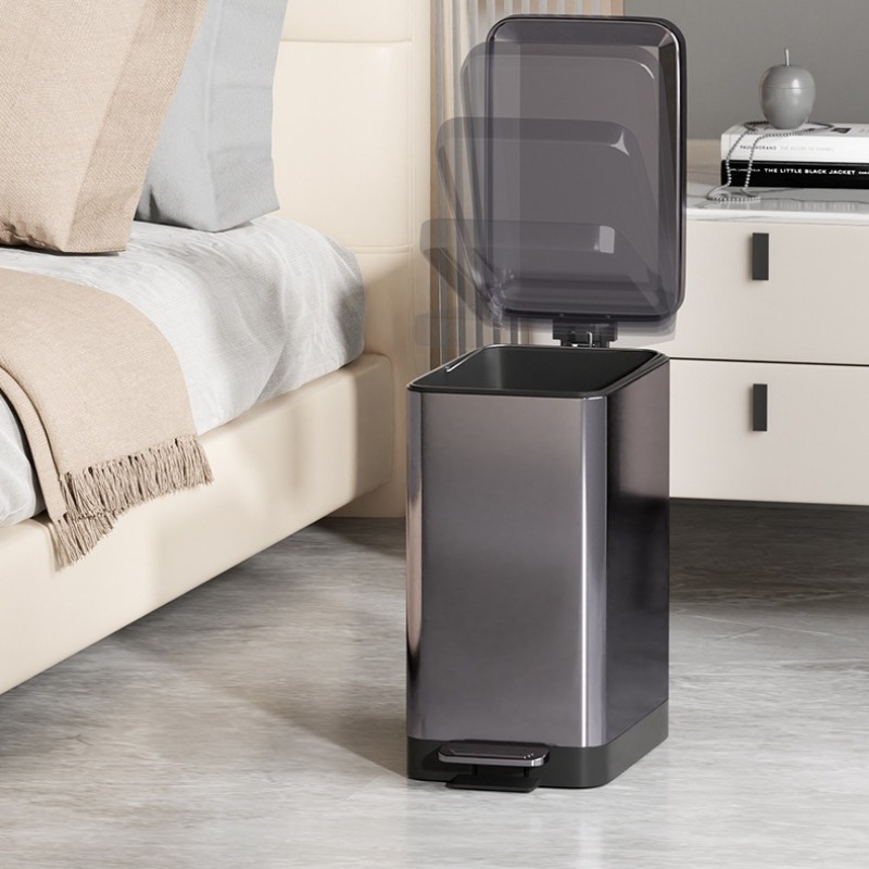 RVS Afvalbak Luxe Badkamer Ped - Kitchen Gadgets Luxury recensie en prijs