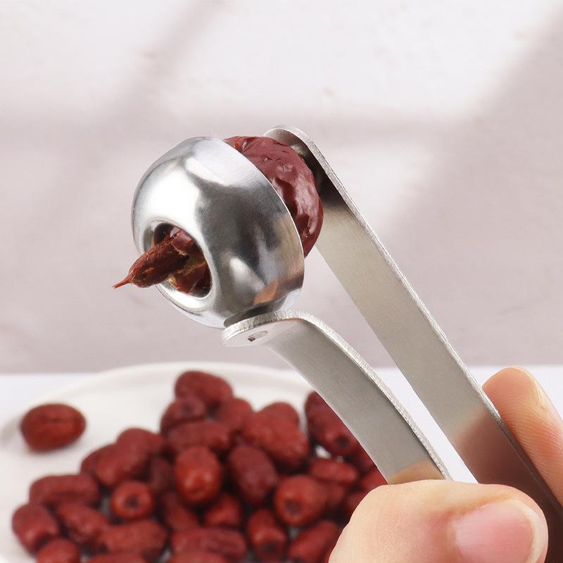 Roestvrijstalen kersenontpitte - Cherry Pitter Tool recensie en prijs
