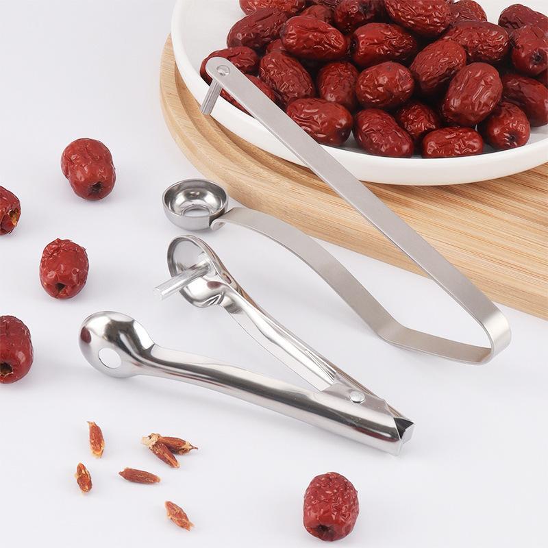 Roestvrijstalen kersenontpitte - Cherry Pitter Tool recensie en prijs