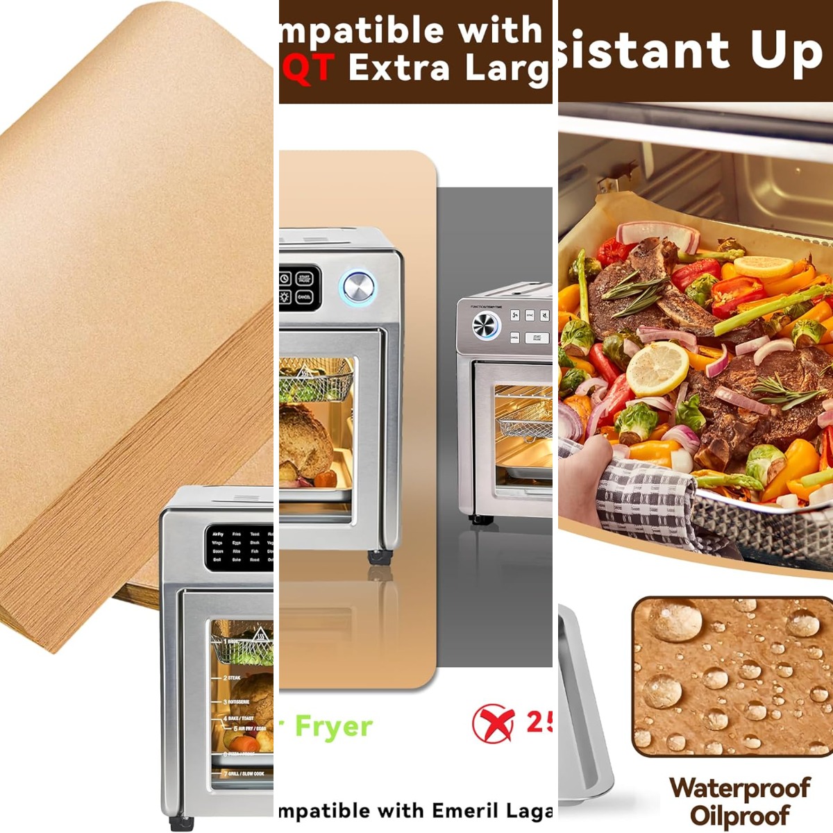 Airfryer Liners Wegwerp voor E - Air Fryer Accessories recensie en prijs