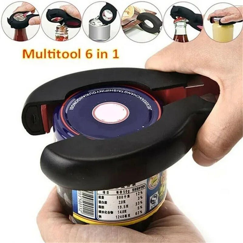6-in-1 flesopener Multifunctio - Kitchen Gadgets Jar Openers recensie en prijs