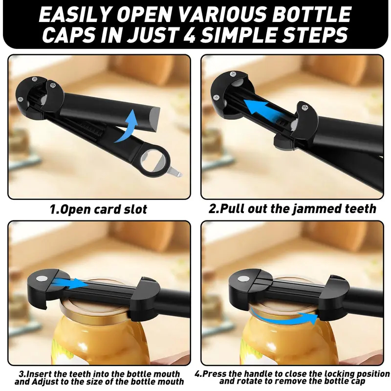 Multifunctionele verstelbare f - Kitchen Gadgets Jar Openers recensie en prijs