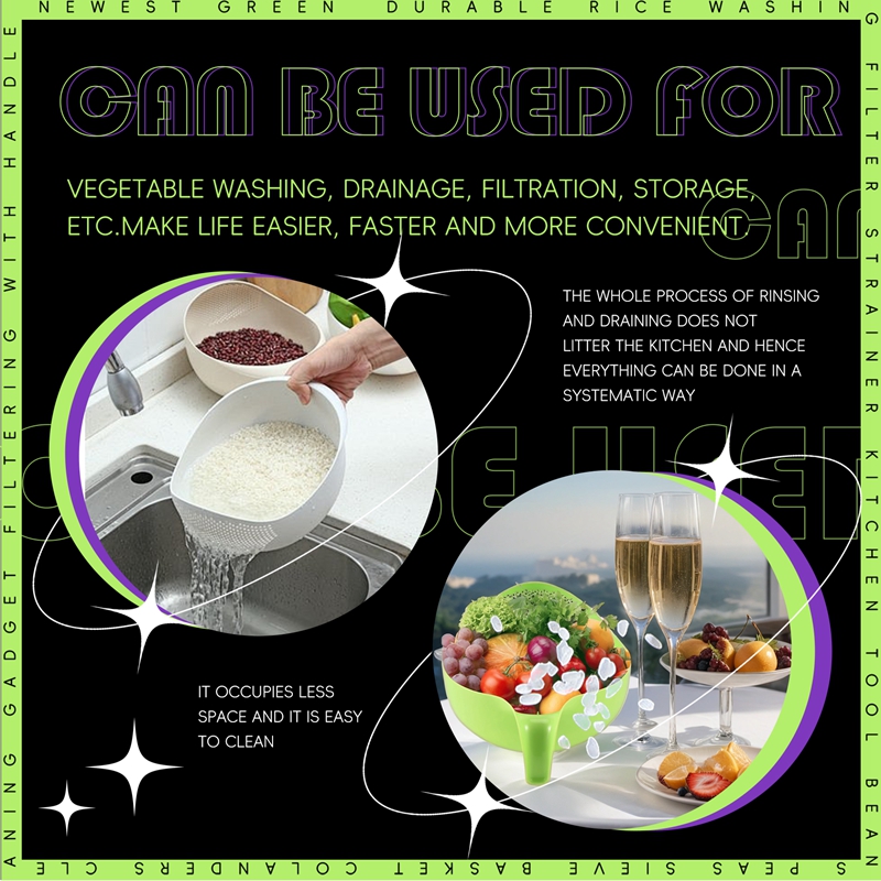 Rijstwasfilterzeef Keukengeree - Kitchen Gadgets Rice Filter recensie en prijs