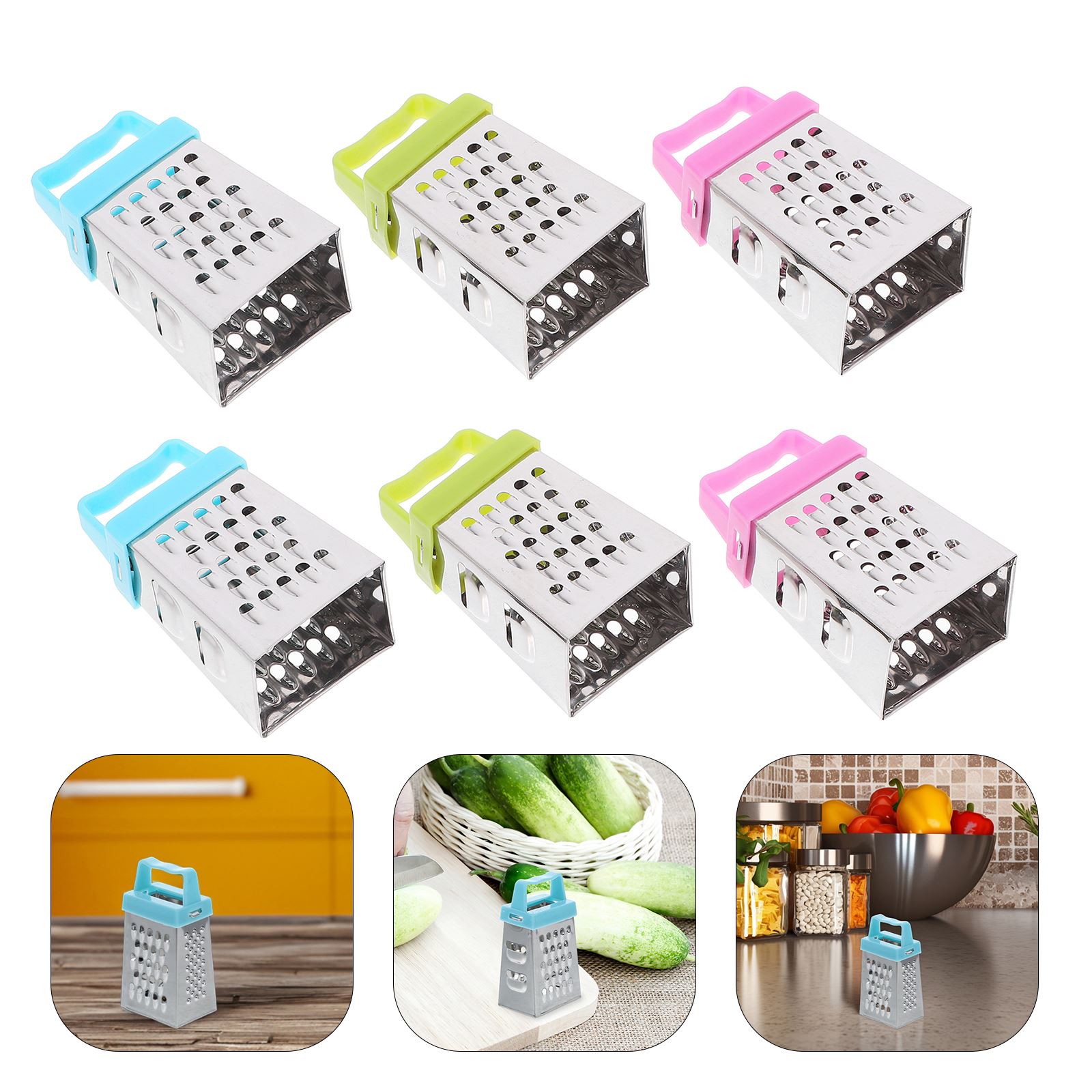 6 Stuks Mini Rasp Doos Kaasras - Cheese Grater Box recensie en prijs