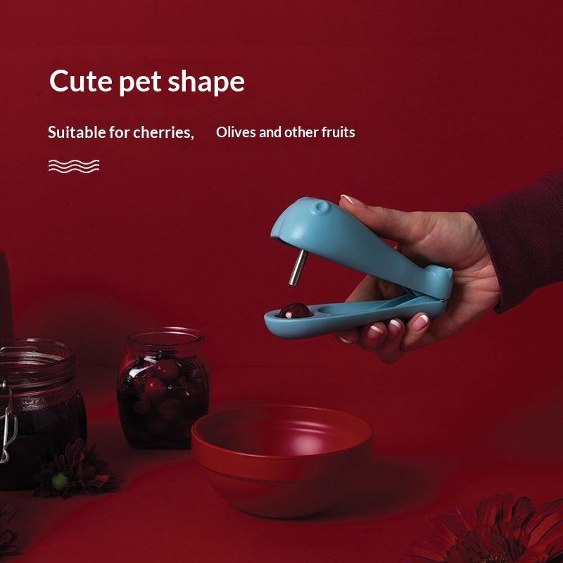 Schattige walvisvormige kersen - Cherry Pitter Tool recensie en prijs