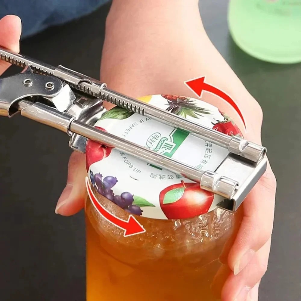 Verstelbare roestvrijstalen an - Kitchen Gadgets Jar Openers recensie en prijs