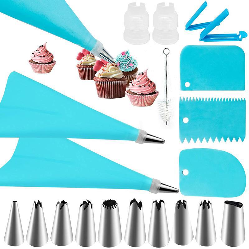 Spuitmondjes, cake-decoratiege - Quality Kitchen Gadgets recensie en prijs
